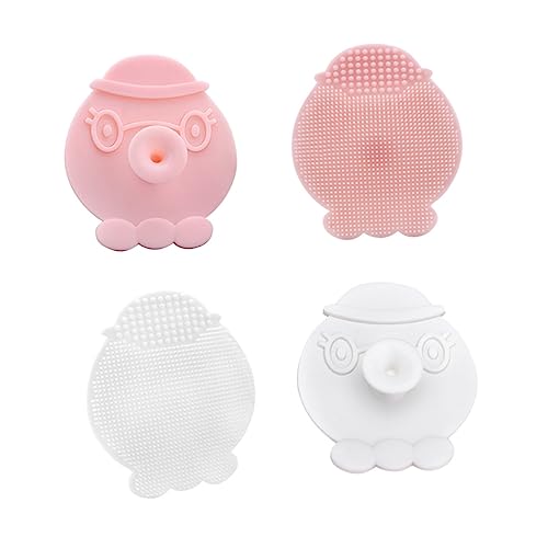 Ipetboom 6 Peças Escova De Silicone Escova De Alinhavo De Silicone Escova De Limpeza Facial Manual E