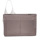 Zoomoni Silky Purse Organizer for Coach Brooklyn Shoulder Bag 28 (Handmade/4 Color Options) [Silky Satin, Silk Liner, Insert, Shaper]
