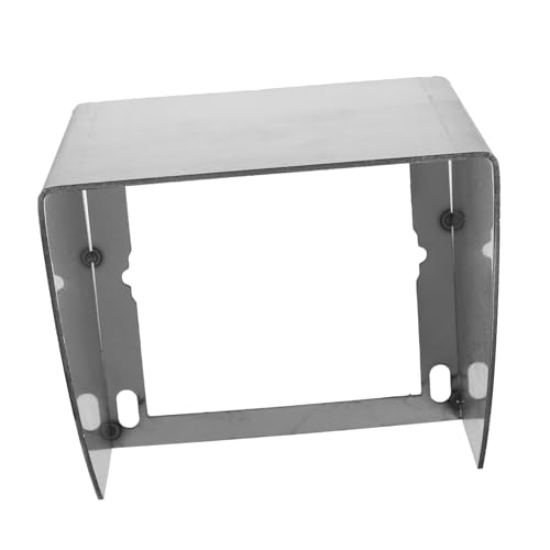 HOLIDYOYO Stainless Steel Socket Cover Protector for Outdoor Use Durable Wall Outlet Easy Installation Weather Resistant for Preserving Socket Integrity