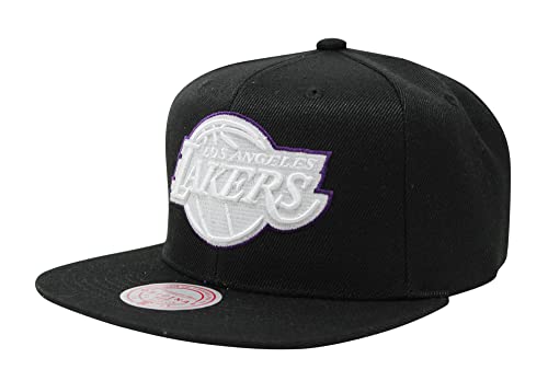 Gorra snapback blanca para hombre Mitchell & Ness miniatura 1