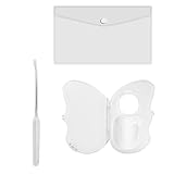 Makeup Mixing Palette, Acrylic Foundation Mixing Palette with Spatula and Storage Bag, Makeup Mixing Palette Tray for Liquid Makeup, Eyeshadow, Pigment Blending