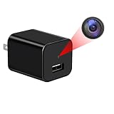 LXMIMI 隠しカメラ 1080P 小型カメラ USB充電器型 スパイカメラ ACアダプター 128GB対応 動体検知録画 ループ録画 音声付き 挿すだけ24時間無停止録画 日本語取扱付き (ブラック)