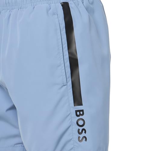 BOSS Men's Standard Vertical Logo Swim Trunk3