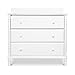 Davinci Jenny Lind Spindle 3-Drawer Dresser in White