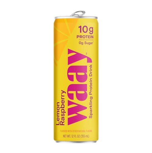Image of Waay Lemon Sparkling Protein Water, 12 FZ