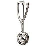 遠藤商事 TKG アイスクリームすくいデッシャー #10 直径×全長φ69×233mm 容量(cc) 100 錆に強いステンレス製で衛生的 ポテトサラダやお味噌掬いに便利 業務用 FDT1203