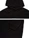 PAODIKUAI Men Hoodie Sweatshirt Loose Fit Fashion Pullover Hoodie Casual Long Sleeve Hooded Sweatshirt with Pocket(black,Large)