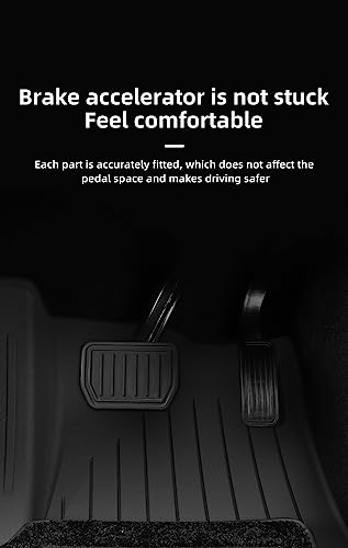 Tapis de voiture pour Tesla résistant à l'usure et imperméable Model 3 Y - 4