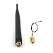 CENXIFJUDZ Replacement PS4 WiFi Antenna 2.4Ghz 6dbi Wireless Router Omni Aerial with SMA Male Connector with SMA Female to UFL. iPex Pigtail Cable 1.13 15cm