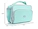 Amersun Kids Lunch Box, Insulated School Lunch Bag with Padded Liner Keep Food Warm Cold for Long Time,Water-resistant Thermal Travel Office Lunch Cooler for Girls Boy-2 Pocket,Light Blue