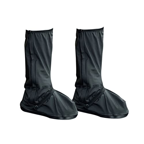 OSOLADY Mens Waterproof Boots Women's Waterproof Shoes Reusable Boot Covers Skidproof Rain Protection Easy to Put