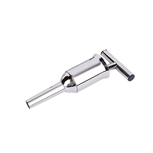 Stainless Steel Sausage Maker Homemade Meat Stuffer Filler Hand Operated