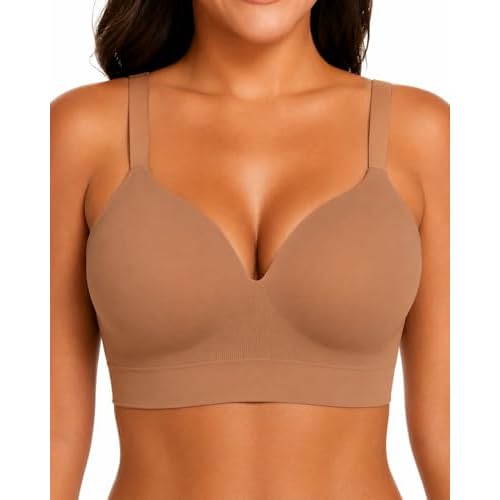 Ubras Wireless Supportive Bra for Women, Lift Bra Full Coverage