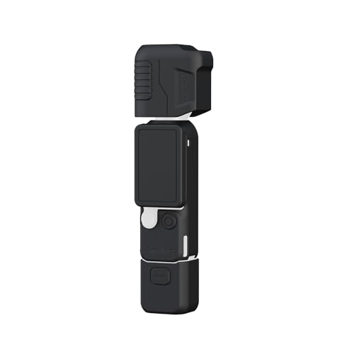 Image of SMALLRIG Silicone Protective Case for DJI Osmo Pocket 4, Modular Multi-Directional Protection, Soft Silicone Material, with Tempered Glass Screen Protector and Wrist Strap - 6007