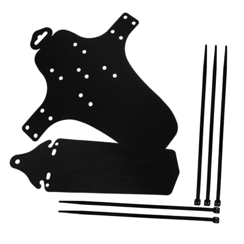 KESYOO 自転車用泥除け 耐久プラスチック製 軽量前後マッドガード 簡単取付 バイクアクセサリー クロスバイク マウンテンロード対応