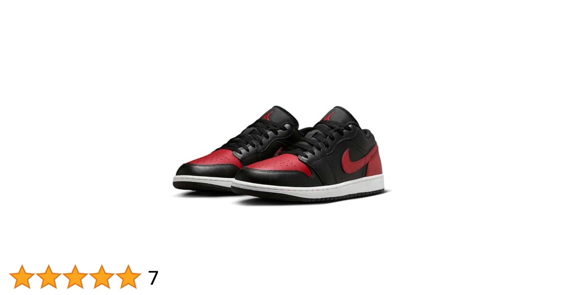 Nike Air Jordan 1 Low ブラック/レッド NIKE AIR JORDAN 1 LOW 