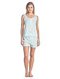Casual Nights Women's Sleeveless Tank and Pajama Shorts Set