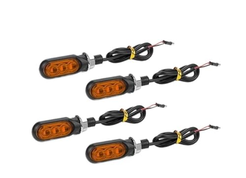 Clignotants LED pour moto dynamiques feux de freinage 12V ambre