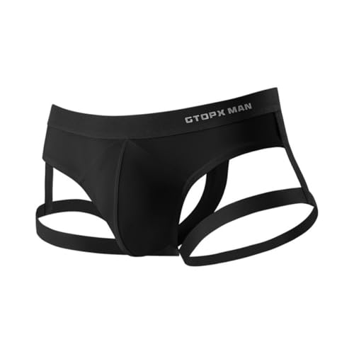 G String for Men, Men's Sexy Strap Briefs Thong Underwear Snug U Convex Bag Fun Brief Underwear
