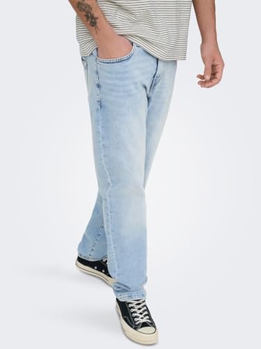 Only & Sons ONSWEFT REG. Light Blue 4873 Jeans NOOS – Ansicht 5