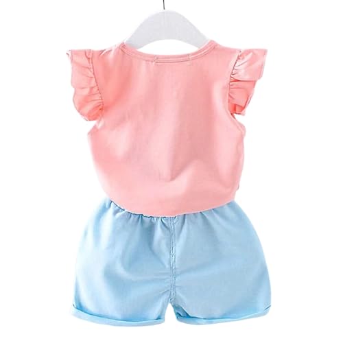 Image of 4YOU DRESSES Beautiful Cotton Fabric Print Top and Bottom Dress For Girls
