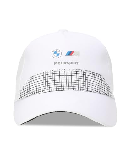 PUMA BMW M Motorsport Coperchio, Colore: Bianco, Taglia Unica Uomo