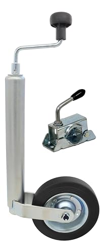 NN Knott - Rueda de apoyo para remolque y caravana (150 kg, 48 mm)