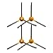 Desiumite Ersatz-Seitenbürste für Saugroboter - kompatibel mit S8 Pro, S4; für Bobsweep Dustin; für Redroad R10; für SmartAI S8 Pro; für Mamibot (4er-Pack)