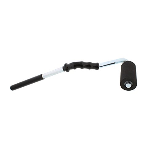 Dct Heavy-Duty High-Pressure Rubber J-Roller – Curved Handle And Solid Hard Roller Tool For Floor Laminate & Veneer Glue #TOP5