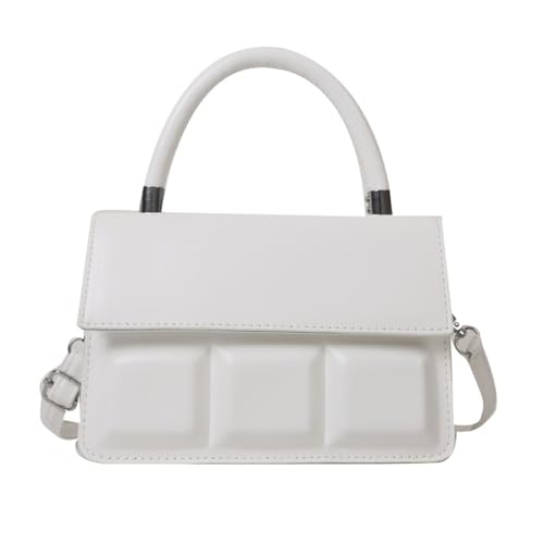 Sacs à main classiques en cuir véritable de couleur unie tendance