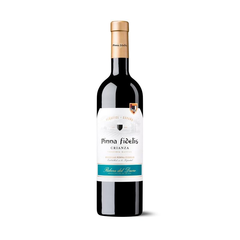 Pack 6 Botellas Pinna Fidelis Crianza 2020 – Vino Tinto Ribera del Duero, 100% Tinta del País – Crianza 13 Meses en Barricas de Roble Francés – 75 cl – 14,5% vol.