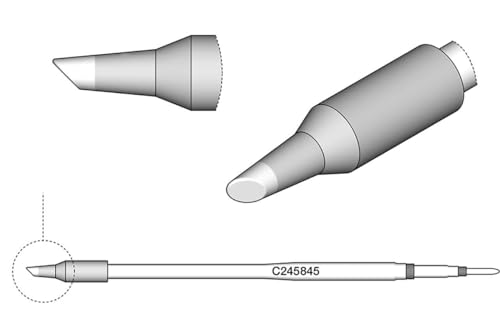 JBC C245845 cartouche de soudage haute précision T245