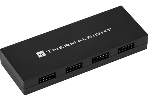 Thermalright Interal USB 2.0 Hub X5, SATA Powered, Magnetic Mount, 9-Pin USB Expansion for PC