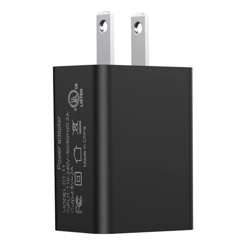 10W USB A Charger Block, USB Fast Charging Wall Charger Power Adapter Brick Cube for iPhone 17/Pro/Pro Max/17 Air/ 16/16 Pro/16 Pro Max/15/Plus/Pro/Pro Max, XS/XR/X