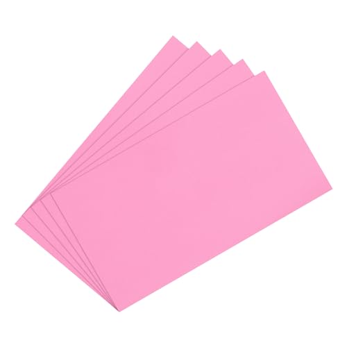 MECCANIXITY EVA Foam Sheets Pink 35.4 Inch x 19.7 Inch 2mm Thick Crafts Foam EVA Sheets for Costumes, Arts and Crafts Projects Pack of 5