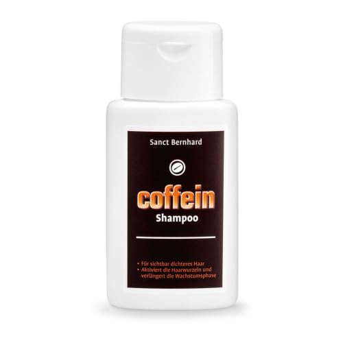Sanct Bernhard Coffein Shampoo mit Zink, D-Panthenol, Jojobaöl, Betain & Weizenprotein 250 ml