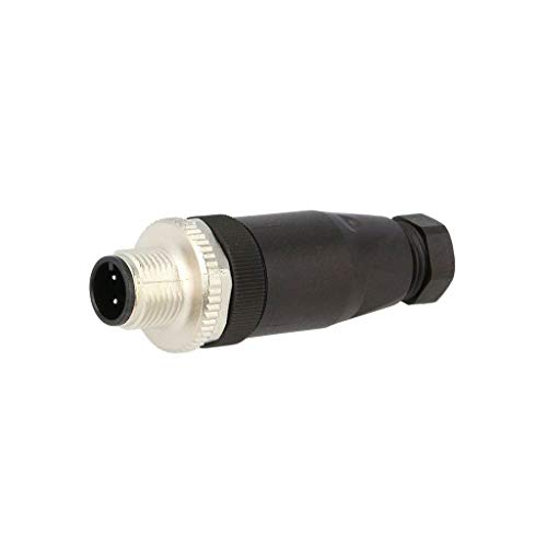 Prise mâle ronds PIN 4 DeviceNet évite pannes signal codage A IP67