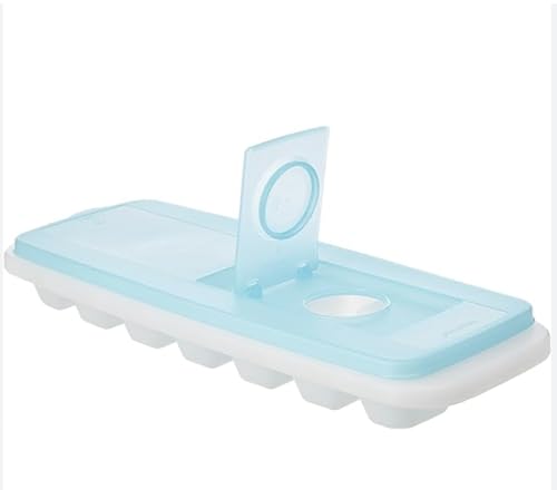 Bandeja para Cubos de Hielo Flexible Silicona Azul miniatura 1