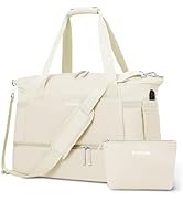 ETRONIK Gym Bag for Women, Travel Duffel Bag with USB Charging Port, Weekender Overnight Bag with...