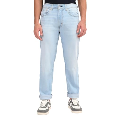 Image of Levi's Men's 505 Straight Fit Mid Rise Jeans