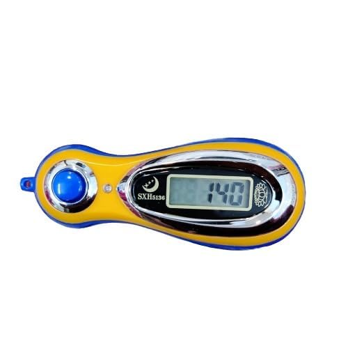 Treasure Tree Digital Hand Tally Counter Finger Ring Counting Machine Tasbih Tasbeeh Mantra Jap Jaap Mala Misbaha Islamic Muslim Rotating Number Counter for Pooja Meditation with 5 Digit Led Screen Compass-image-42
