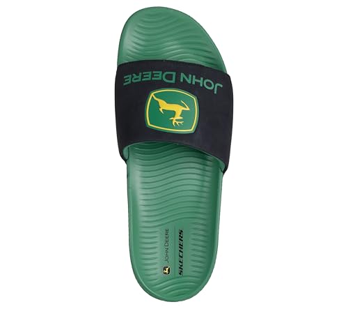 Image of Skechers Men's John Deere Fixed Strap Slide Sandal