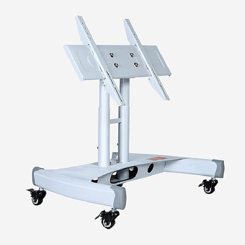 Soporte móvil para TV ajustable en altura y con ruedas miniatura 1