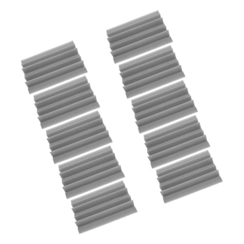 Totority 10pcs Soundproofing Pad Acoustical Wall Panels Sound Absorbing para Home Studio miniatura 1