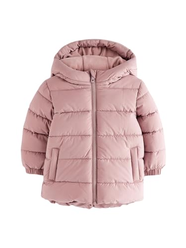 Manteau déperlant à capuche fille chaud pour rester au sec tout l'hiver