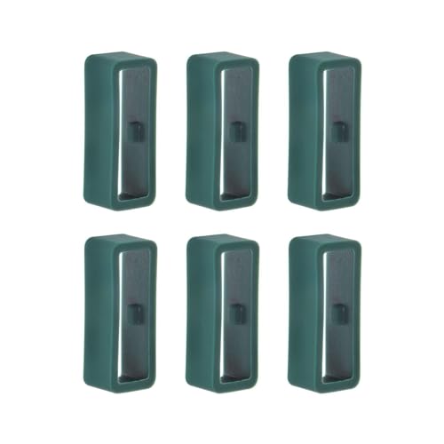 6 anillos de cierre de 26 mm para Garmin Tactix 7 AMOLED/Tactix 7 Pro Correa de repuesto para reloj de pulsera de silicona, Silicona