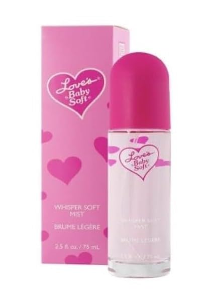 Loves Baby Soft Whisper Soft Mist Perfume Spray 2.5 Fl Oz- (pack of 1)