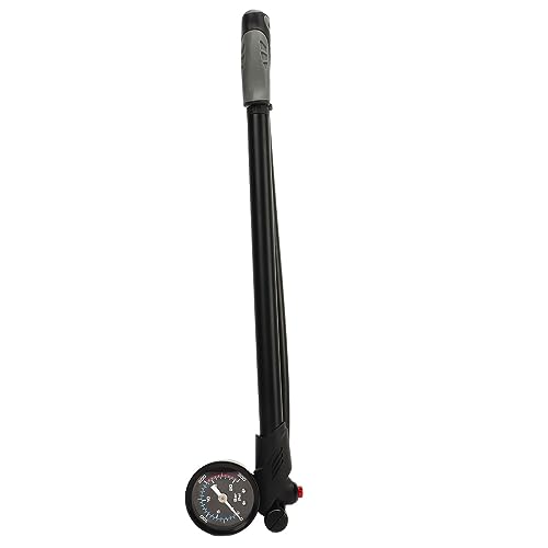 Portable Bicycle Pump, 300 PSI High Pressure Bike Pump with Pressure Gauge for Road Mountain Bikes