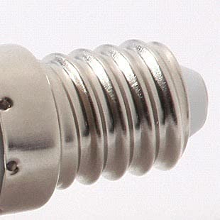 Fengyan Bombillas Domésticas 10 unids LED lámpara 3W 5W LED Luz de Vela E14 E27 Base 3pcs Leds AC 110V 220 240V Bombilla de Cristal cálido Frío Blanco Foco (Color : Warm White, Talla : 5w)