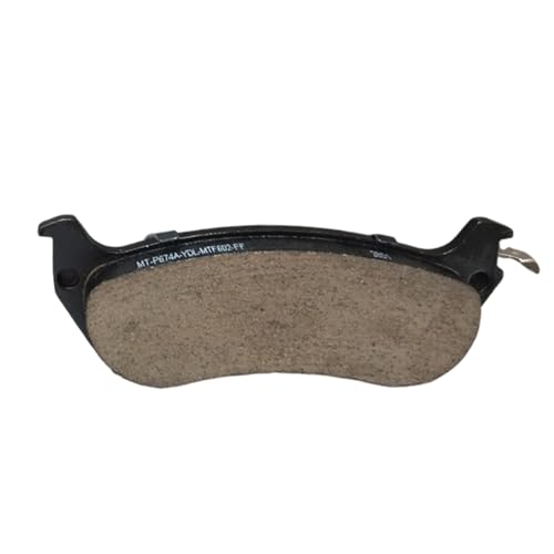Image of Detroit Axle - Rear Brake Pads for 96-02 Ford Crown Victoria | Lincoln Town Car Mercury Grand Marquis, Ceramic Brake Pads 1996 1997 1998 1999 2000 2001 2002 Replacement